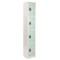 Adiroffice 12 in W, 12 in D, 72 in H, Steel ADI629-204-MGRN-PKG-4 - alternate 3